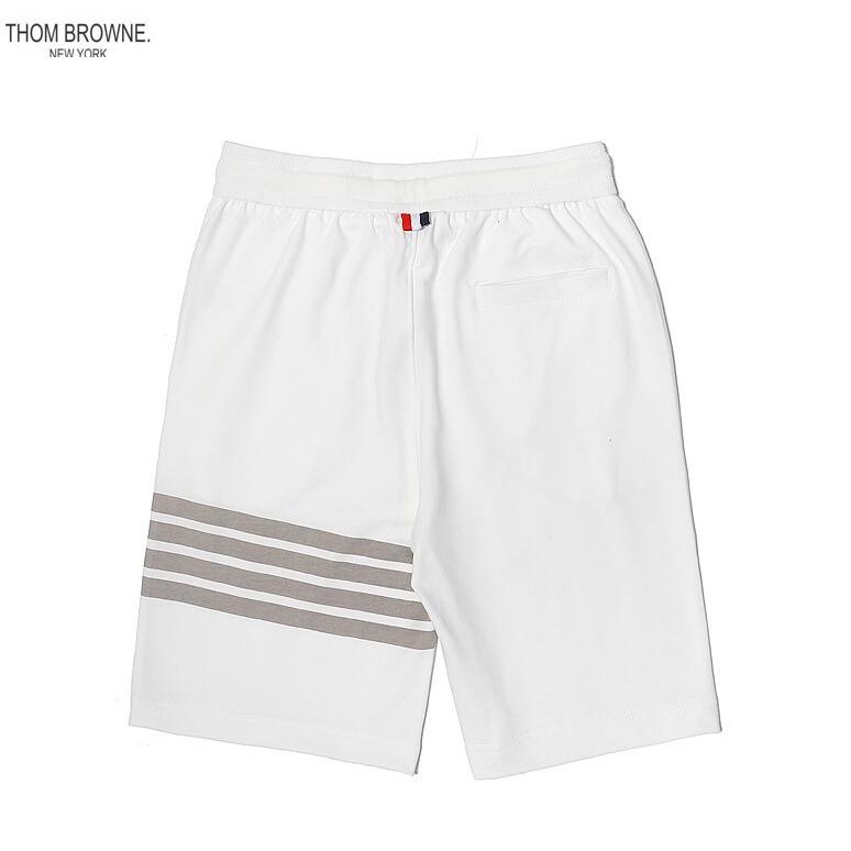 Quần short cotton in hình Thom Browne thời trang
