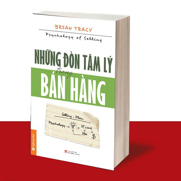 Sách - Những Đòn Tâm Lý Trong Bán Hàng - Brian Tracy [AlphaBooks]