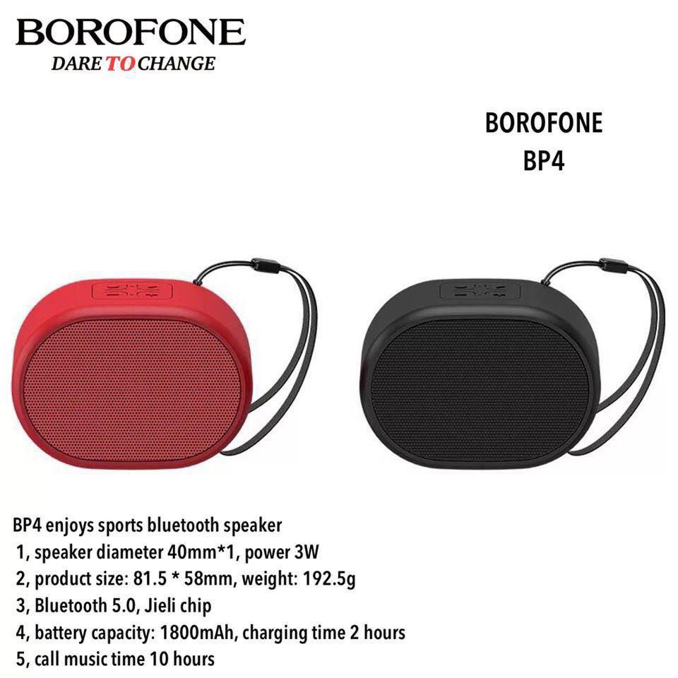 Loa sport mini bluetooth Borofone Bp4 - Chính hãng bảo hành toàn quốc 6 tháng