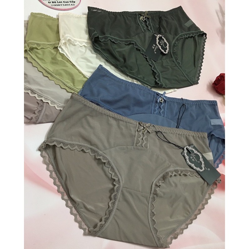 Quần lót Thun lạnh phối ren lưới cao cấp