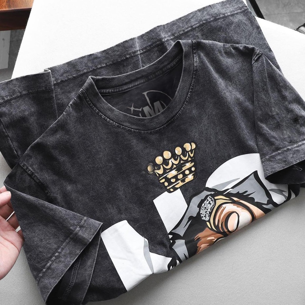 Áo thun tay lỡ EXCUSES TEE phông Unisex nam nữ Cotton oversize form rộng LUNACY | BigBuy360 - bigbuy360.vn