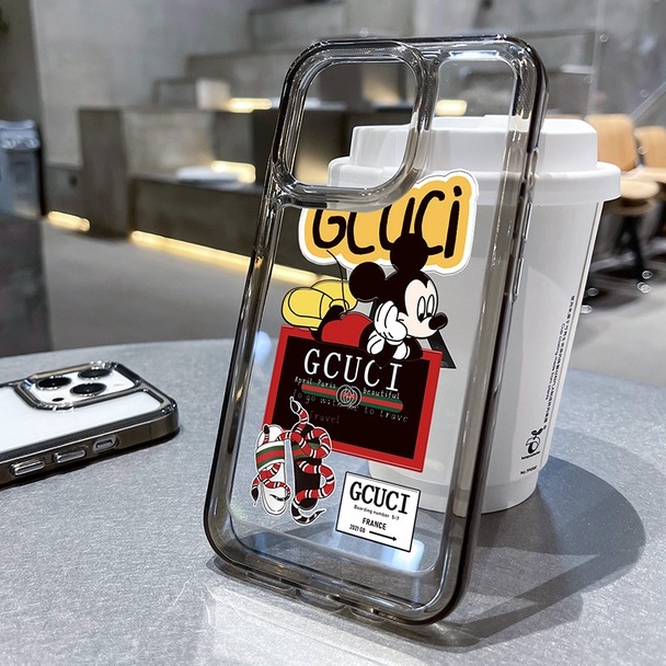 Ốp Điện Thoại Silicon Trong Suốt Chống Sốc Cho IPhone 11 12 13 14 Pro Max Mini XS X XR 7 8 6 6S Plus SE 2020