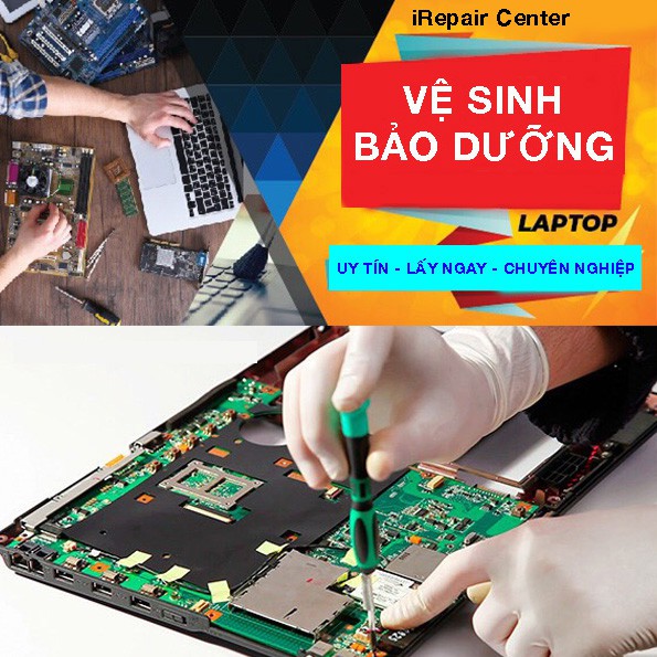 HỒ CHÍ MINH [E-VOUCHER] 01 CODE VỆ SINH VÀ BẢO DƯỠNG TẤT CẢ CÁC LOẠI MÁY TÍNH LAPTOP