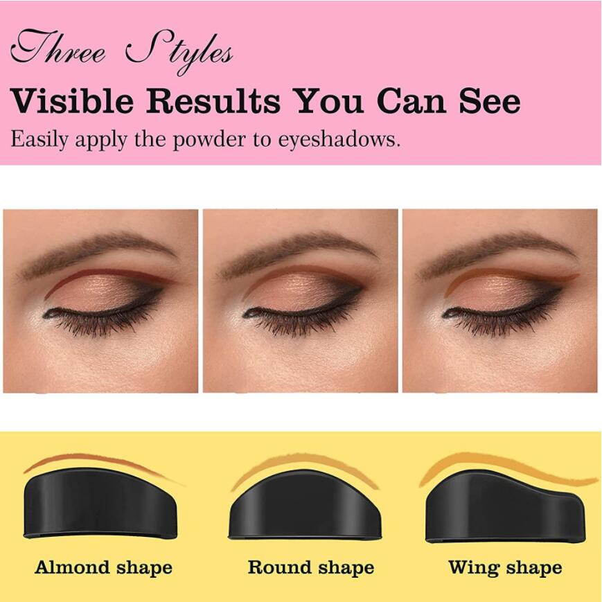 Bộ Dụng Cụ Hỗ Trợ Trang Điểm Mắt 6 Trong 1 Bằng Silicone Tiện Lợi Dành Cho Nữ