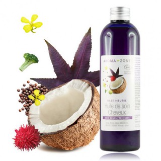 DẦU DƯỠNG TÓC HỮU CƠ HUILE DE SOIN CHEVEUX BIO AROMA ZONE