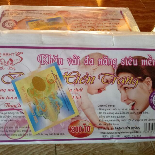 combo sỉ 10 gói giấy khô đa năng Hiền Trang( 250 gam)