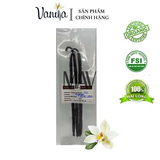 Quả Vanilla Madagascar Bourbon Thượng Hạng