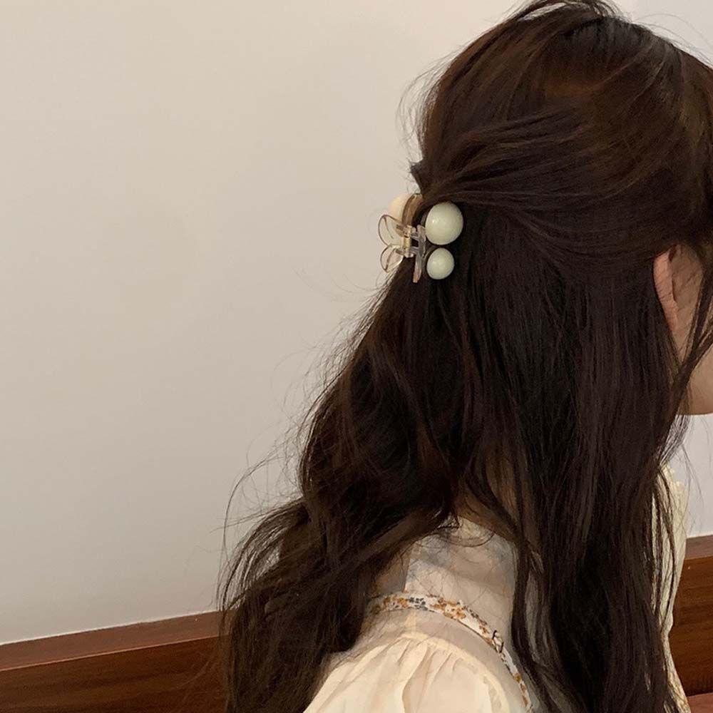 Kẹp Tóc Nhựa Acrylic Hình Quả Cherry Màu Sắc Ngọt Ngào Phong Cách Hàn Quốc