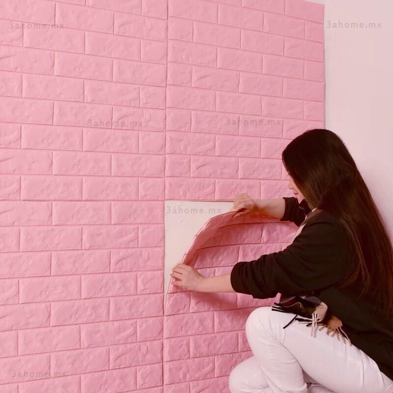 Miếng DáN TườNg Giả GạCh 3D Trang Trí PhòNg Ngủ