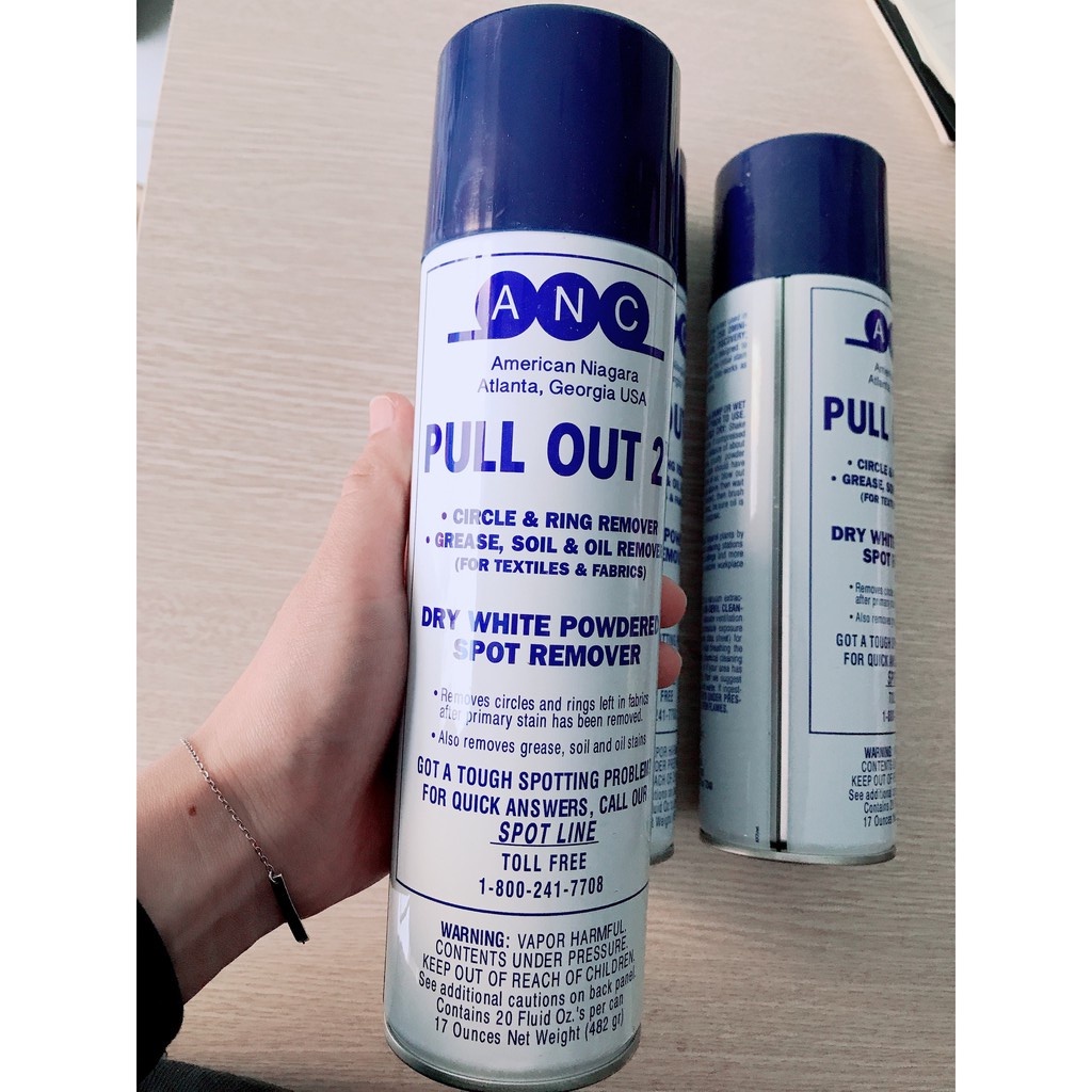 Chất tẩy dầu trên vải Pull Out 2