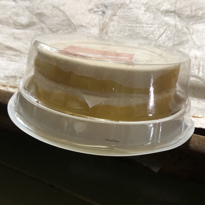 (H24 Thấp) | Set 50 Hộp Đựng Bánh Crep Sầu Riêng 14cm, Rau Câu Thỏi Vàng