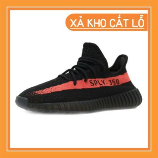 Adidas Giầy Yeezy Boost 350 v2 black red