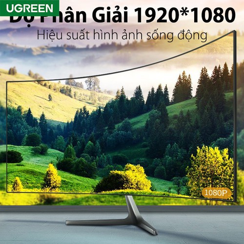 Cáp VGA Dài 1,5m cao cấp Ugreen 11630 - Hàng Chính Hãng