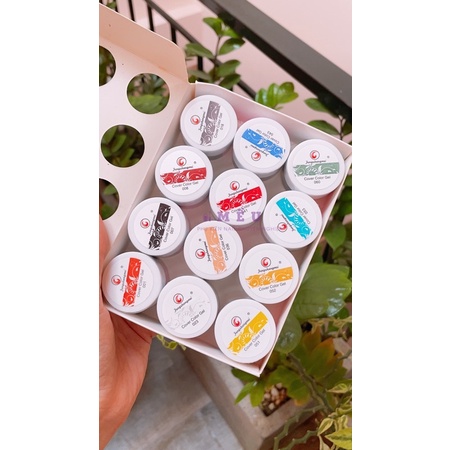 SET Gel vẽ 12 màu FENGSHANGMEI, hàng chuẩn chính hãng