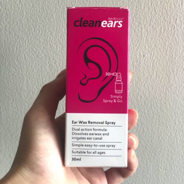 Xịt tan ráy tai Clean Ears Kids