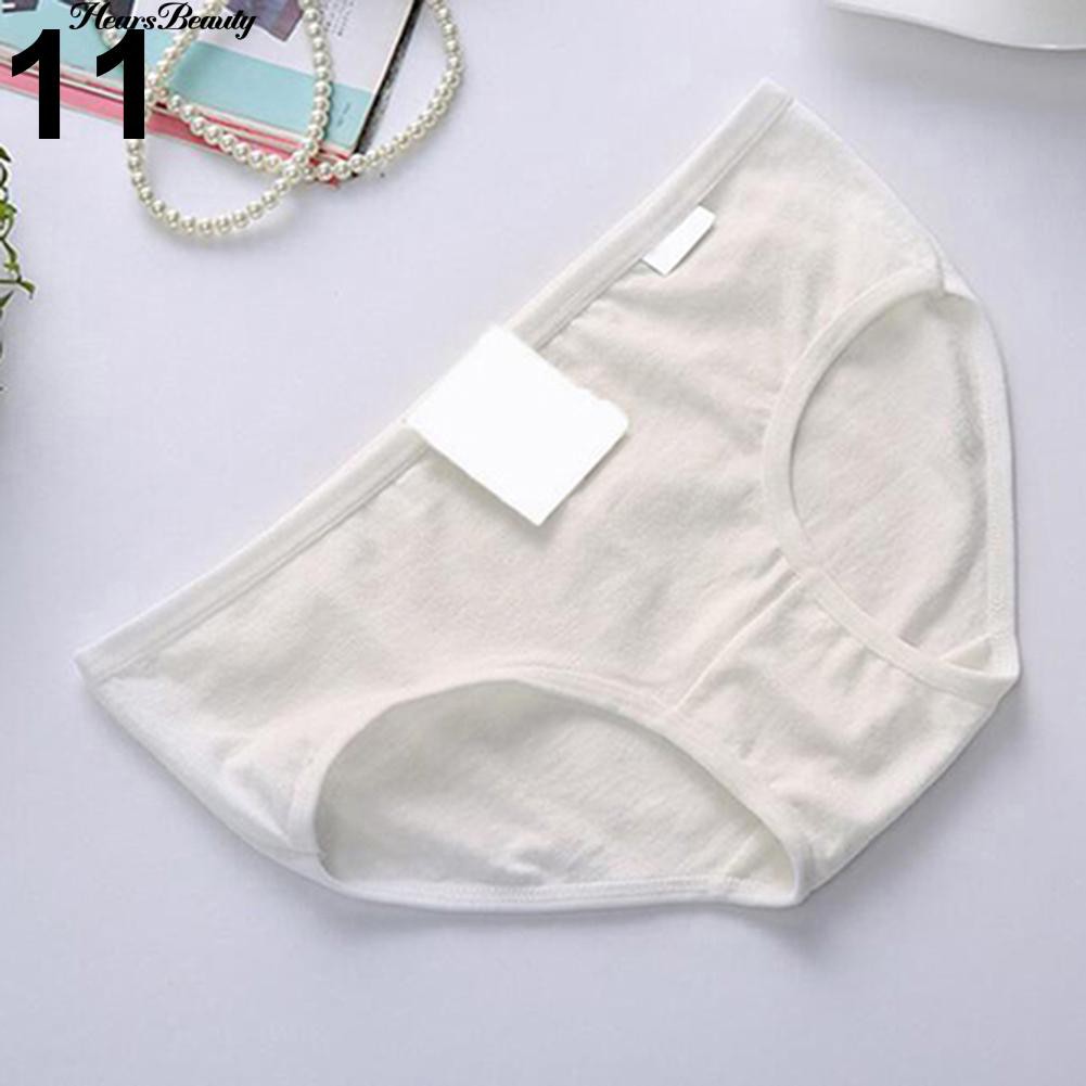 Quần lót bằng vải cotton màu trơn thời trang cho nữ | BigBuy360 - bigbuy360.vn