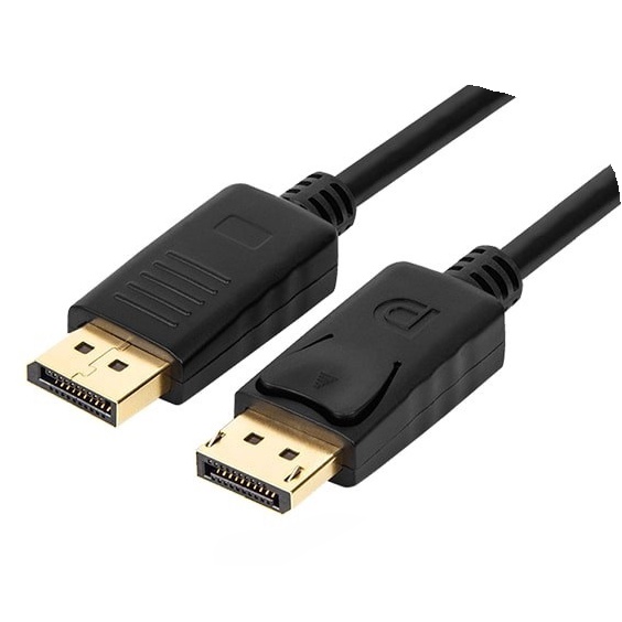 Cáp 2 đầu DisplayPort 1.8m . Cable DisplayPort 1.8m zin theo LCD DELL (2 đầu DP).