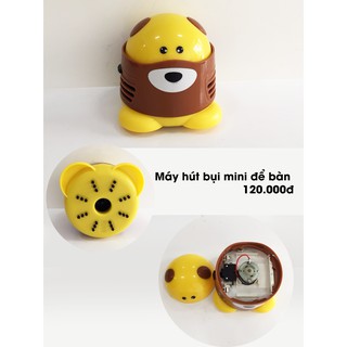 Máy hút bụi mini để bàn hình chú chó ngộ nghĩnh
