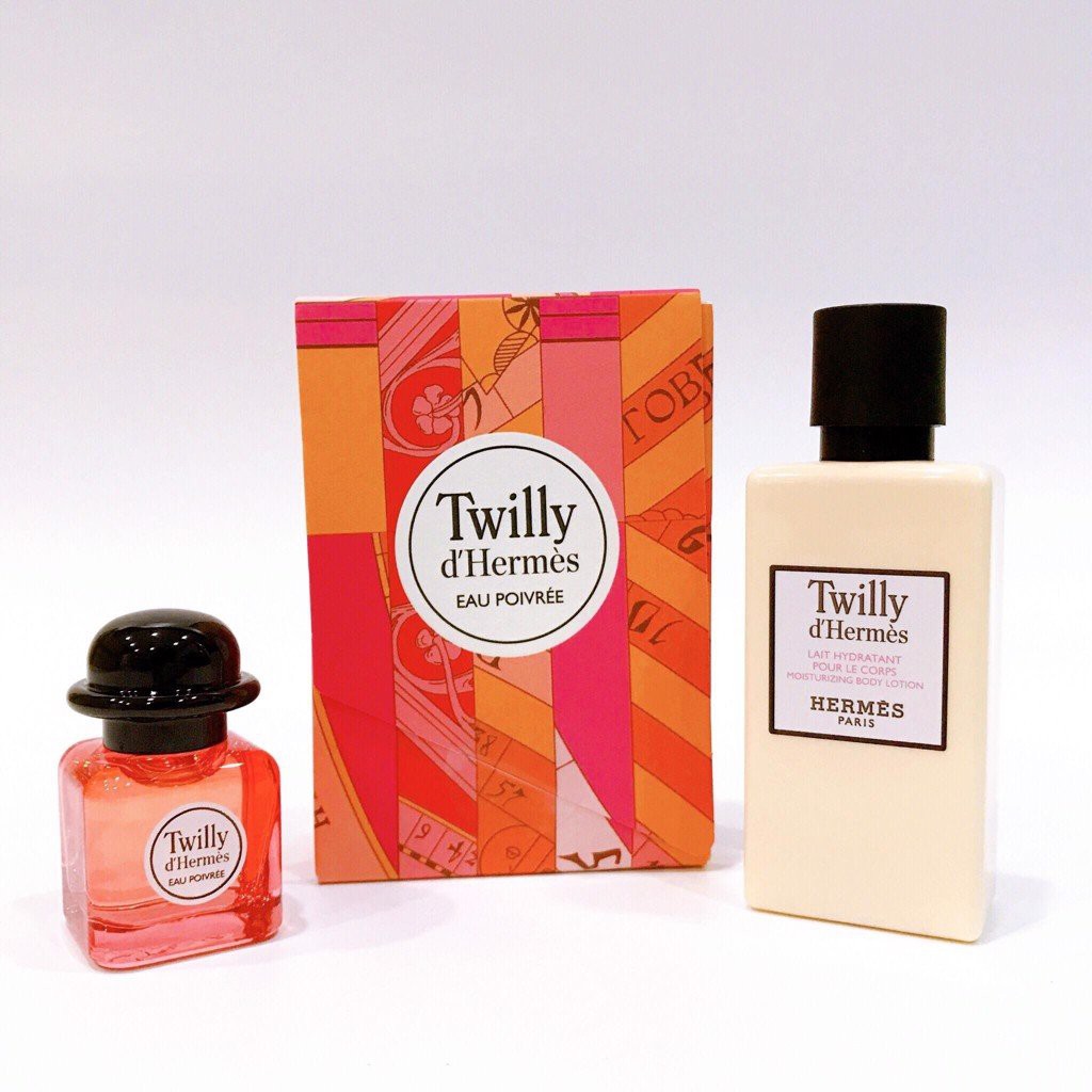 SET HERMES TWILLY ( NƯỚC HOA 7.5ML + LOTION 40ML )