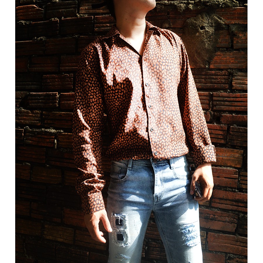 Áo Sơ mi Cổ Vest COFFEE BEAN Unisex Thesixpack