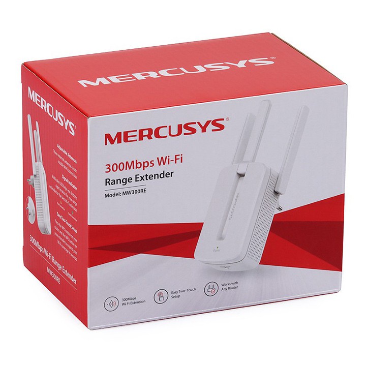 Bộ Mở Rộng Sóng Wifi Mercusys MW300RE Chuẩn N 300Mbps