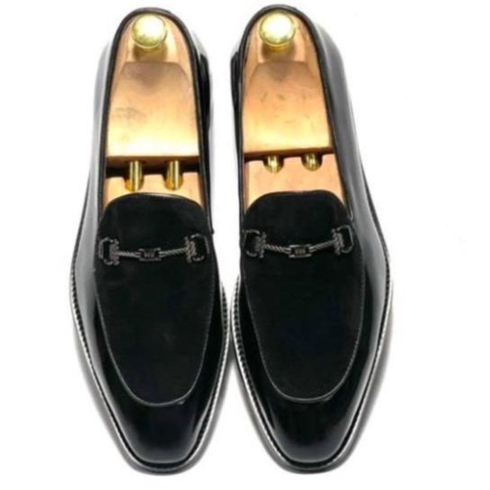 Giày lười nam đẹp da bò thật bảo hành 12 tháng kiểu dáng Horsebit Loafer sành điệu - Mã T70
