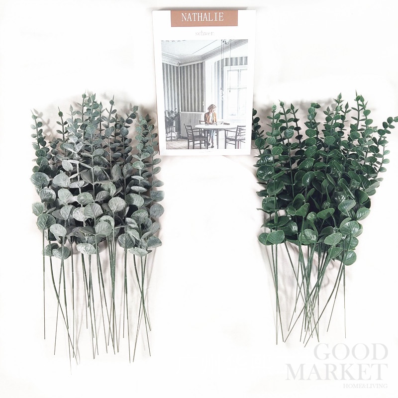 Cành Lá Cây Bạch Đàn Nhân Tạo Bằng Nhựa Trang Trí Nhà Cửa