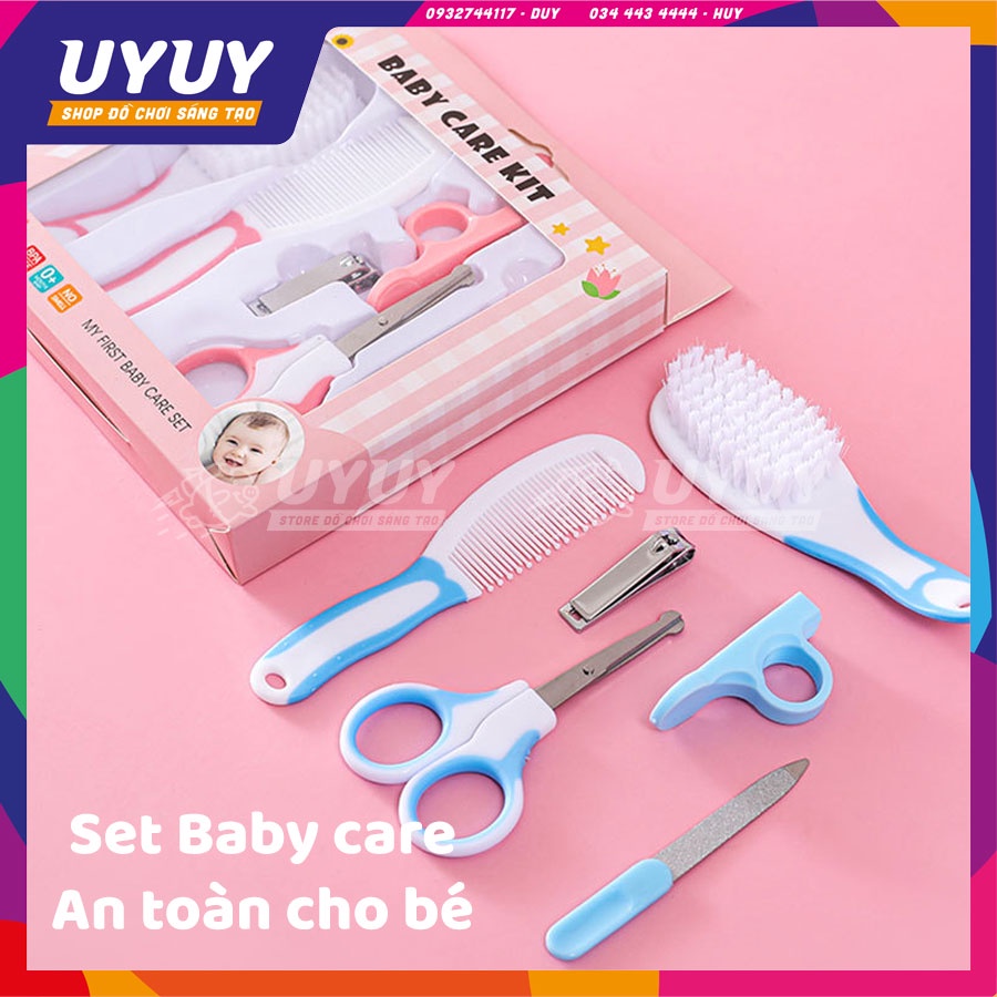 Bộ Dụng Cụ Chăm Sóc Cắt Móng Tay 6 Món An Toàn Cho Bé | Shopee Việt Nam