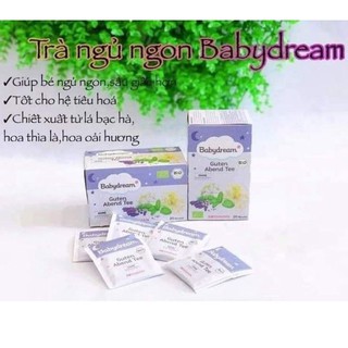 𝙃𝙖̀𝙣𝙜 𝘼𝙞𝙧 Trà chúc ngủ ngon Babydream - Đức (từ 2 tuần tuổi) 35g date 2022
