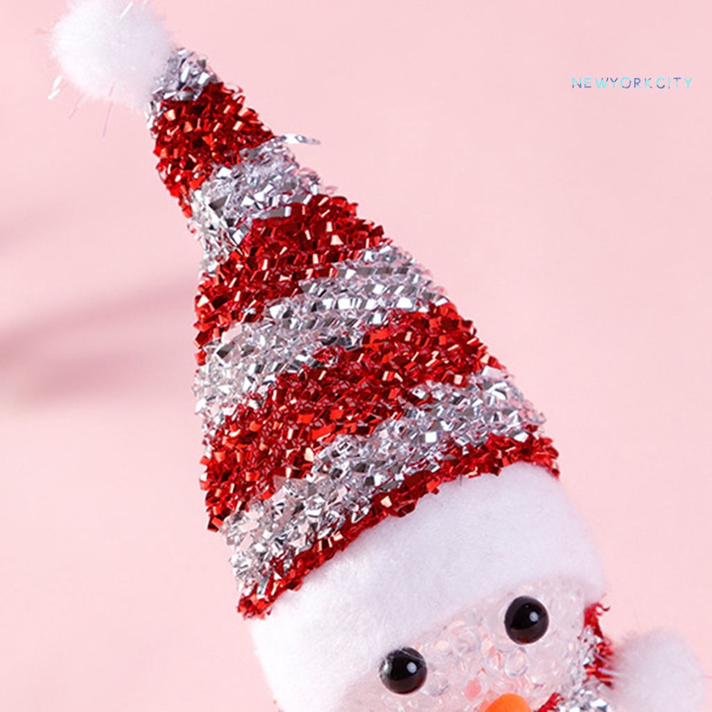 Người Tuyết Đội Mũ Nhiều Màu Sắc Có Đèn Ngủ Tiện Dụng