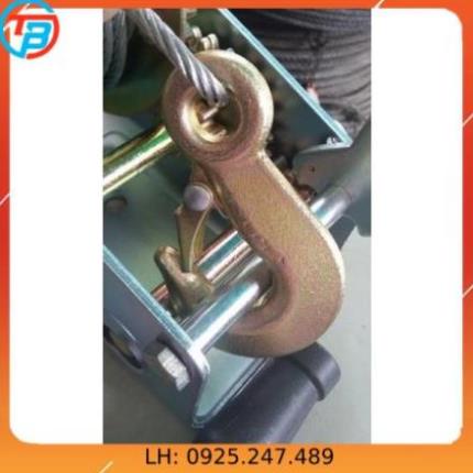 Tời Quay Tay 450kg đến 1 tấn cáp thép Thái Bình Vina