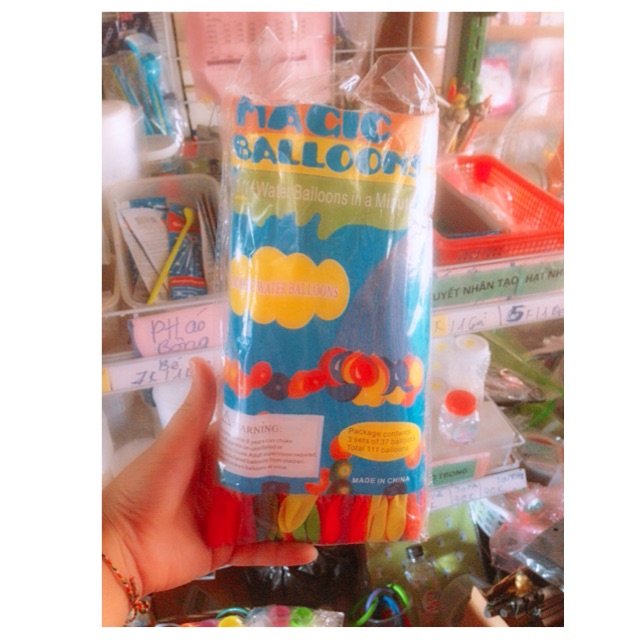 Bộ 111 quả bóng chùm ( 3 chùm 111 quả)