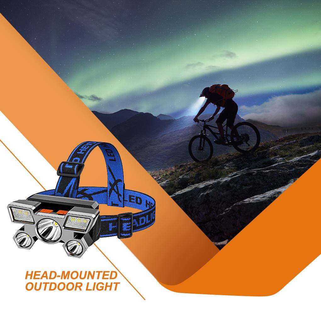 Đèn Pha 5 LED IPX4 Chống Nước Chống Trượt Có Thể Xoay Được Dành Cho Trẻ Em Và Người Lớn