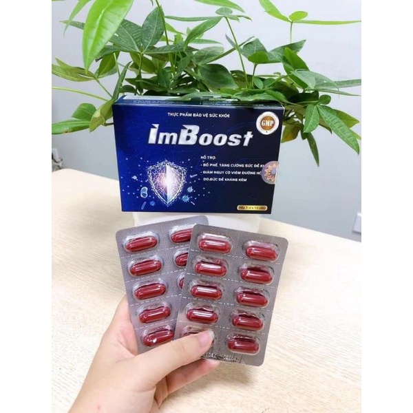 Combo 2 hộp Imboost tăng cường sức đề kháng, nâng cao miễn dịch