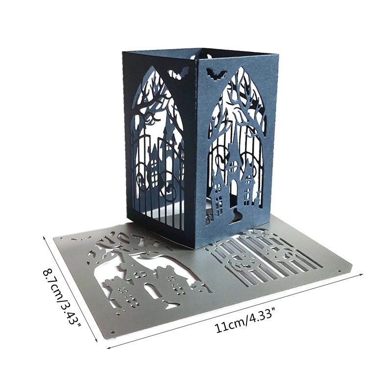 Bộ Khuôn Cắt Hình Làm Scrapbook Chủ Đề halloween