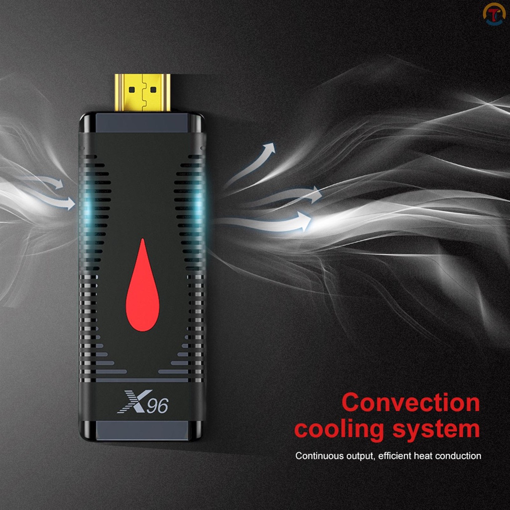 Tv Box X96 S400 Tv Stick Android 10.0 Allwinner H313 Quad-core 1gb 8gb Dongle 4k 60fps H.265 2.4g/5g chất lượng cao