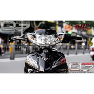 Tem Rời Sirius 110 Đen cam - không phai màu - ms01 - decalq7