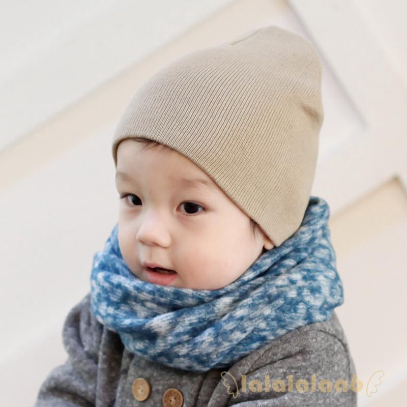 Mũ beanie trùm đầu 2 lớp thời trang mùa đông cho bé