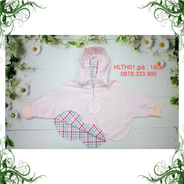 ( Ảnh thật shop tự chụp) Áo chống nắng 2 lớp có tay cho bé gái T&Kshop hàng thiết kế