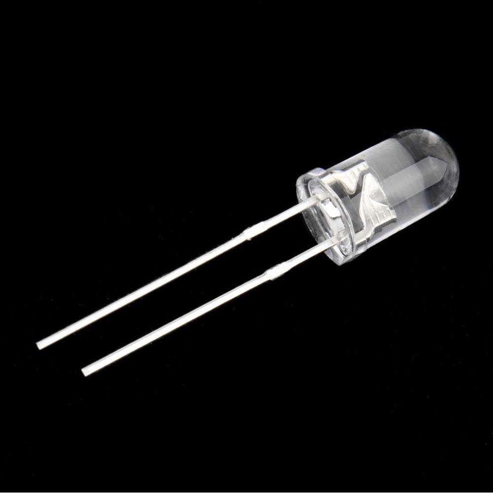 Set 100 bóng đèn LED mini 5mm siêu sáng 15000MCD chất lượng cao