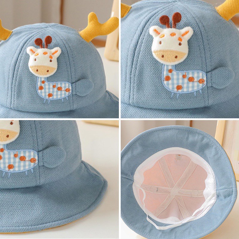 Mũ bucket cho bé Jasmine Baby phong cách Hàn Quốc