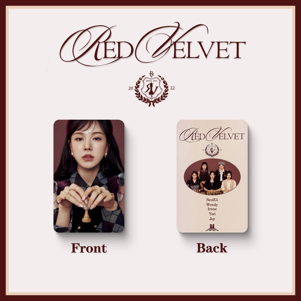 Red Velvet 2022 SEASON'S GREETINGS Photocard Official Card