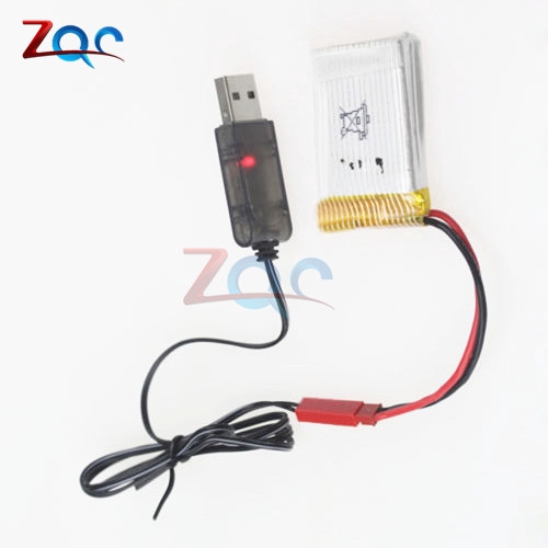 Cáp Sạc Pin Lipo 1S 3.7V 500mA Đầu Cắm USB