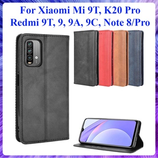 [Bao Xịn] Bao da dạng ví Xiaomi Mi 9T, Redmi 9T, K20 Pro, Redmi 9, 9A, 9C, Redmi Note 8, Note 8 Pro ngăn đựng thẻ tiền