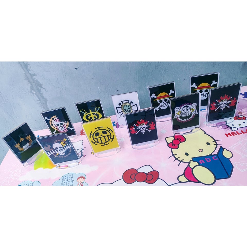 Thẻ truy nã mica ONEPIECE - Siêu Tân Tinh )