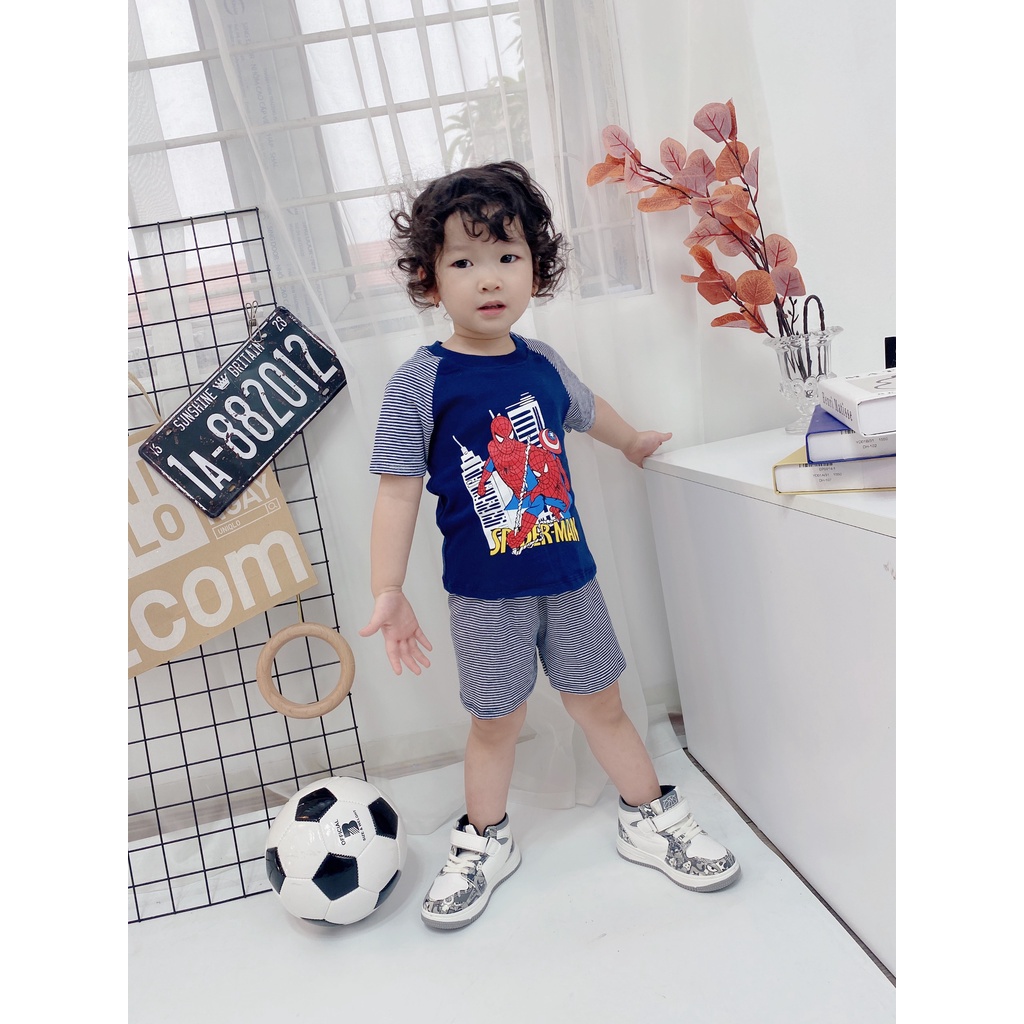 Bộ cotton borip Carter bé trai chất mềm co giãn thoải mái chất 100% cotton