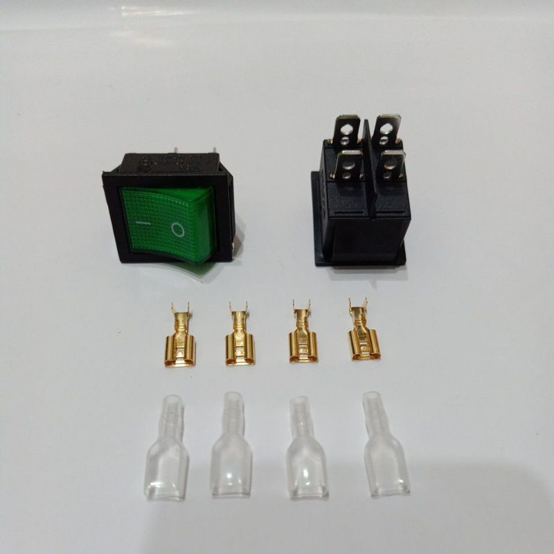 Công tắc kép 4 pin có đầu cos