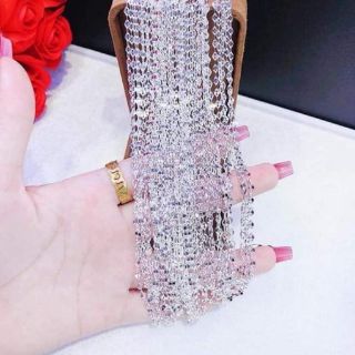 dây chuyền bạc lá me