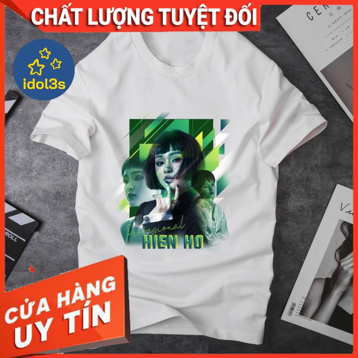 Áo thun in hình Hiền Hồ - idol3s - Món quà độc đáo dành cho Fan Cứng