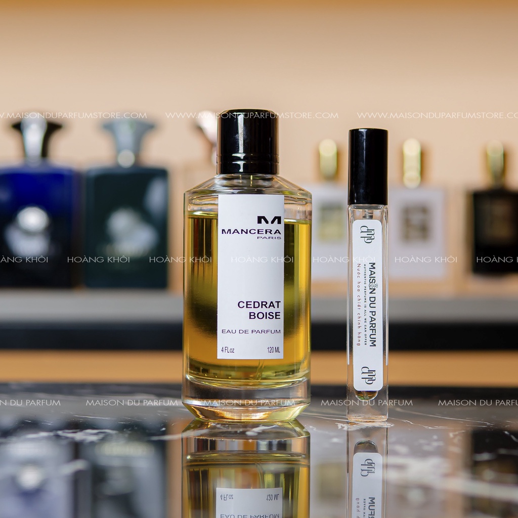 ⚜️Nước hoa Mancera Cedrat Boise (mẫu thử) - Maison Du Parfum